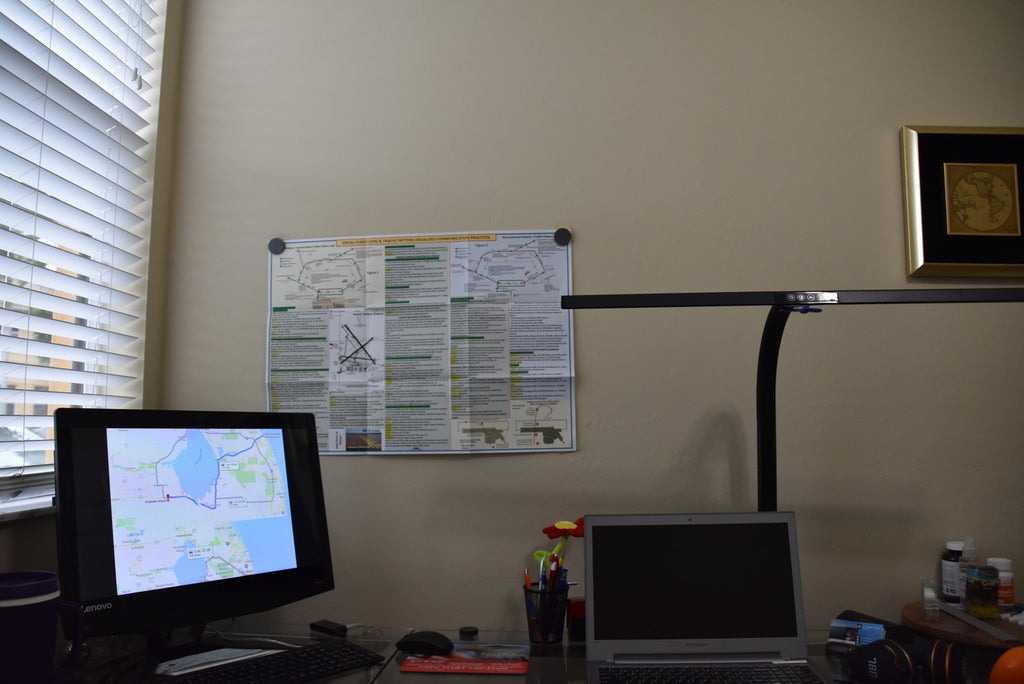 Visual Flight (VFR) & Traffic Pattern Visualized Communication Practices (Poster, Size 27 x 19 In)