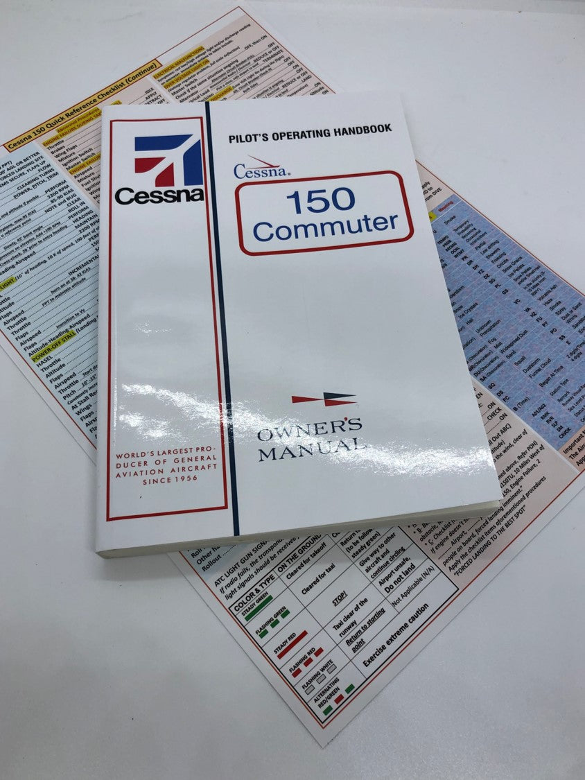 Cessna 150 Pilot Operating Handbook (POH)  and Extended Checklist