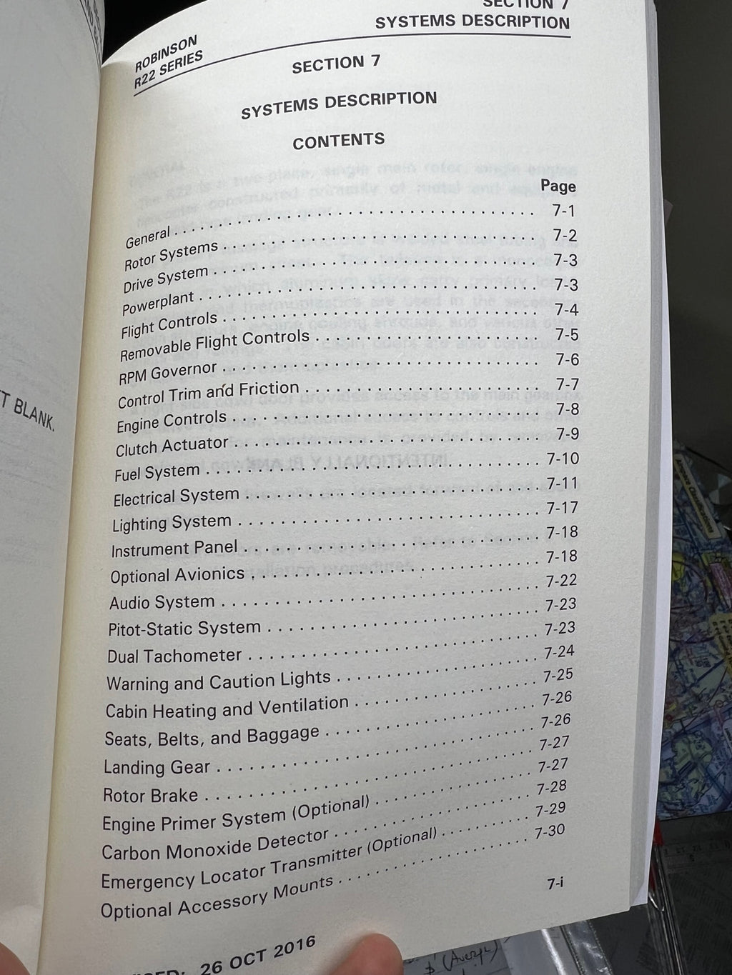 Robinson 22 (R22) Helicopter POH & Extended Quick Reference Checklist (QRC), All In One