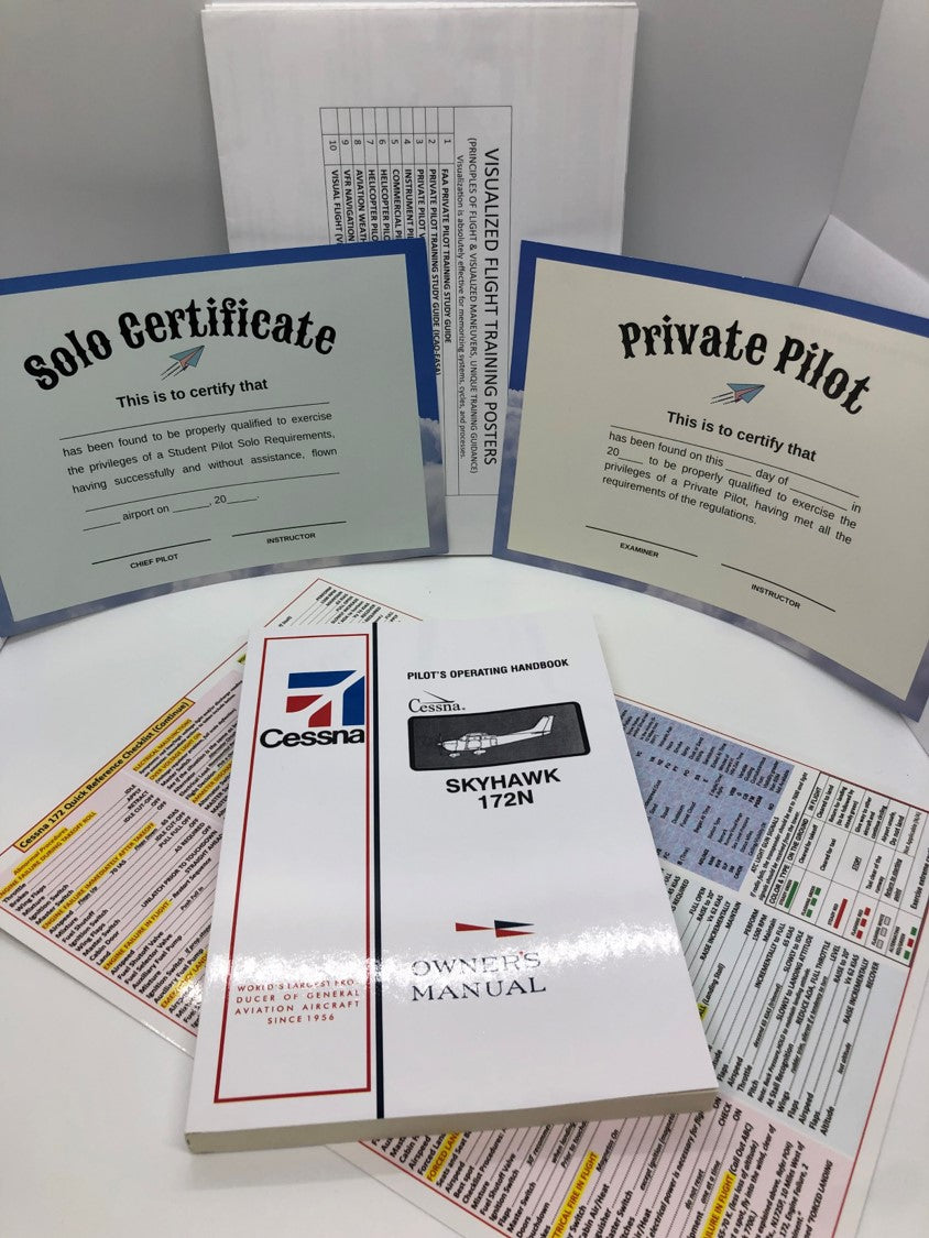 Cessna 172N Skyhawk Flight Training Set-All In One