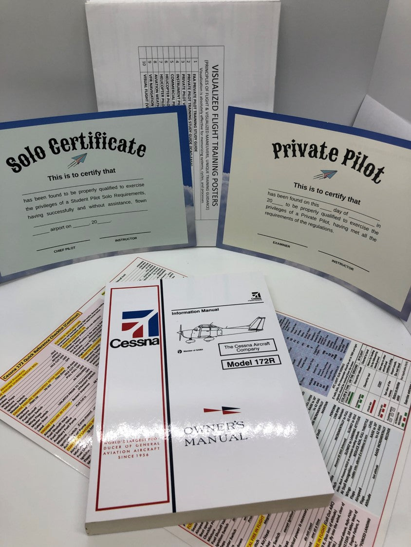 Cessna 172R Skyhawk Flight Training Set-All In One