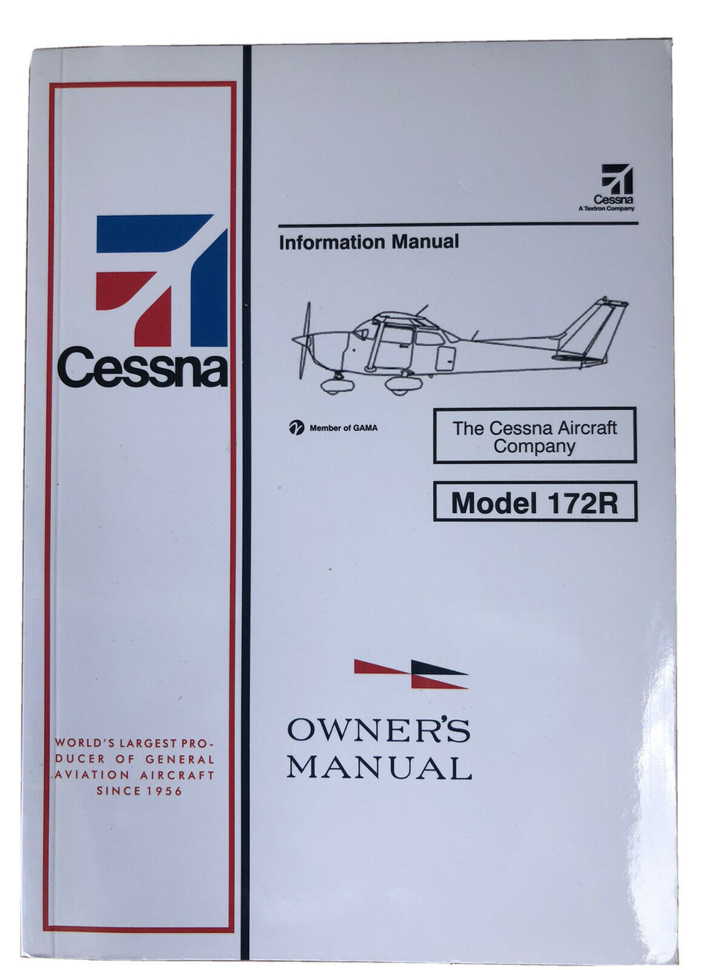 Cessna 172R Pilot Operating Handbook (POH) and C172R Checklist (QRC) ALL IN ONE