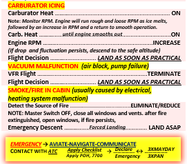 Cessna 172R Pilot Operating Handbook (POH) and C172R Checklist (QRC) ALL IN ONE