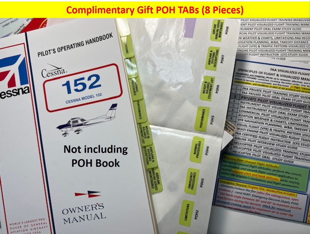 2027 ASA Pre-Tabbed FAR AIM Book, A-Triple Poster Set (including Private, Instrument, Commercial Pilot Maneuvers) and Complimentary Gifts - All in One