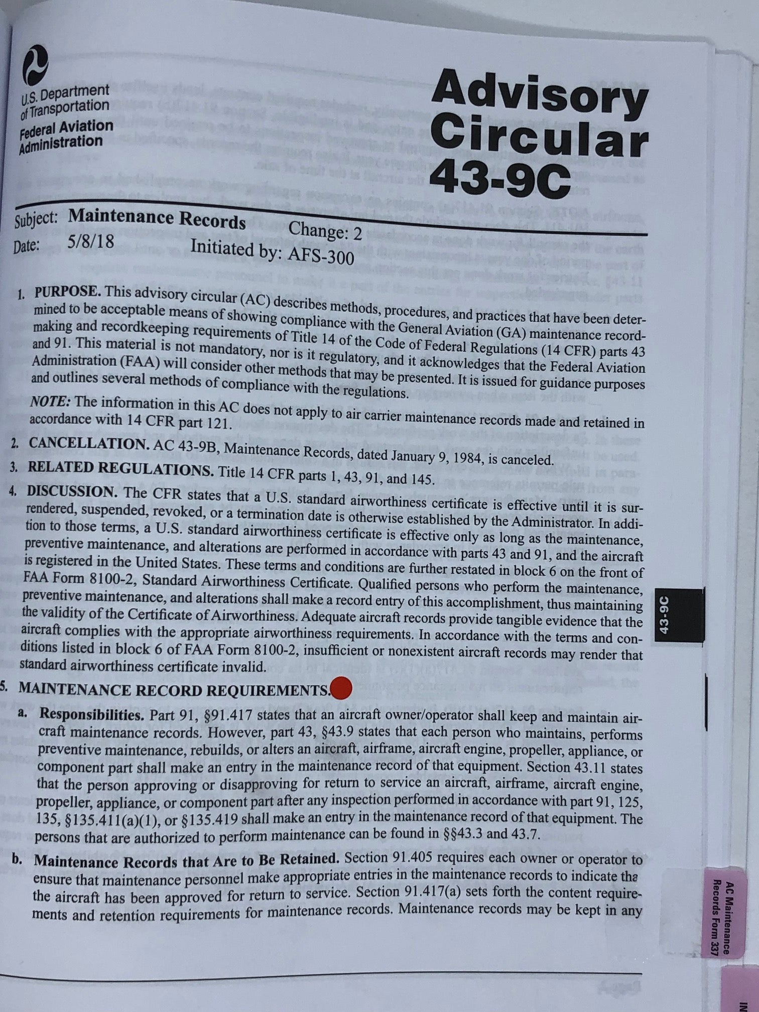 2026 FAR AMT (A&P) Tabs for Aviation Maintenance Technicians & Aviator Mouse Pad, Round Stickers