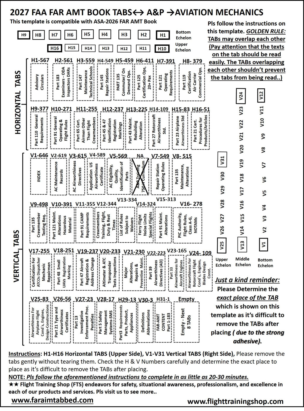 2027 FAR AMT (A&P) Tabs for Aviation Maintenance Technicians & Aviator Mouse Pad, Round Stickers