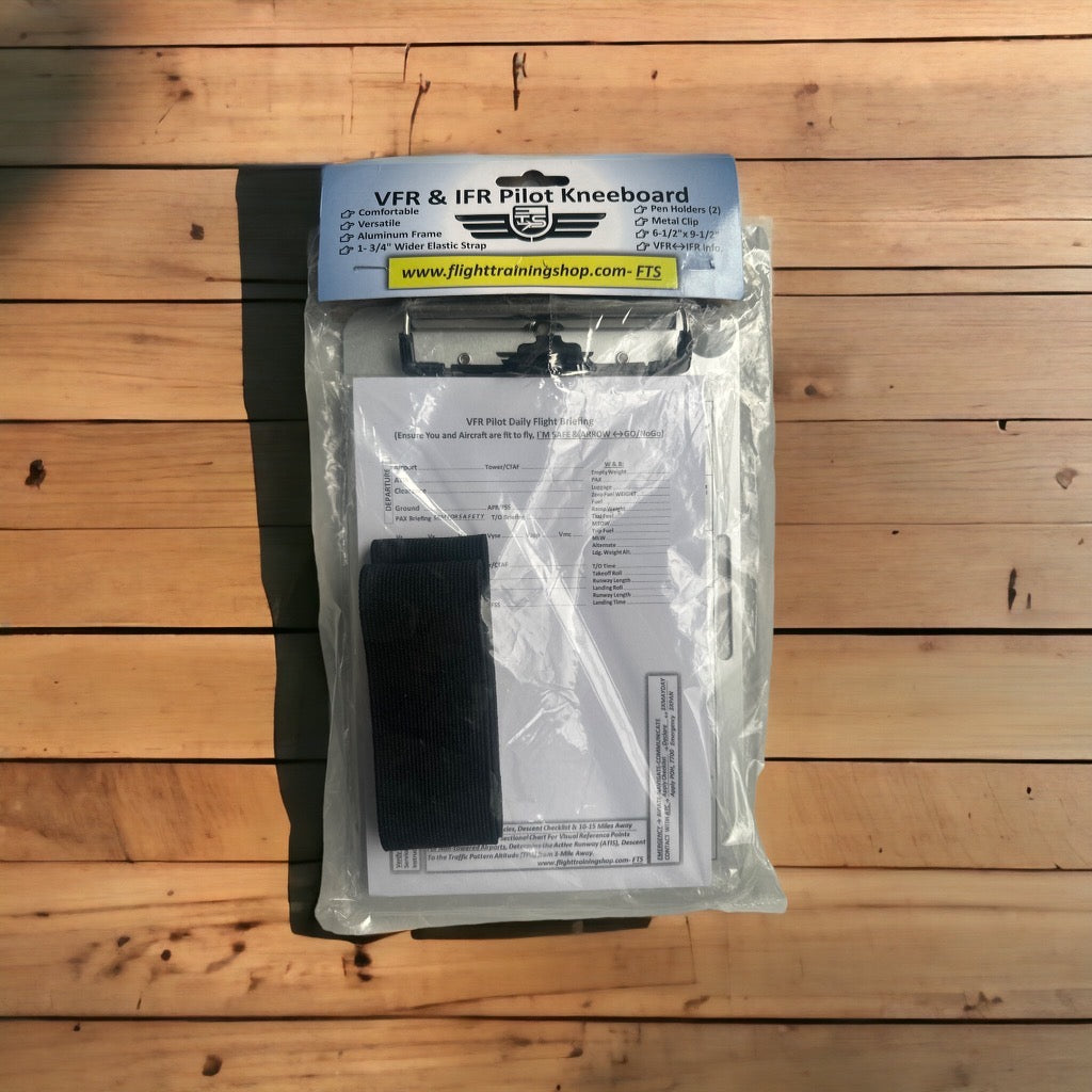 Pilot Aluminum Kneeboard (Full Set, ALL IN ONE:)