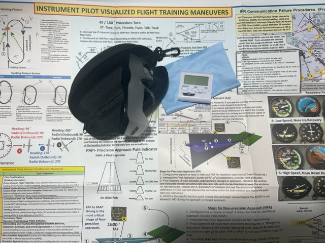 Instrument Flight Timer with Magnet