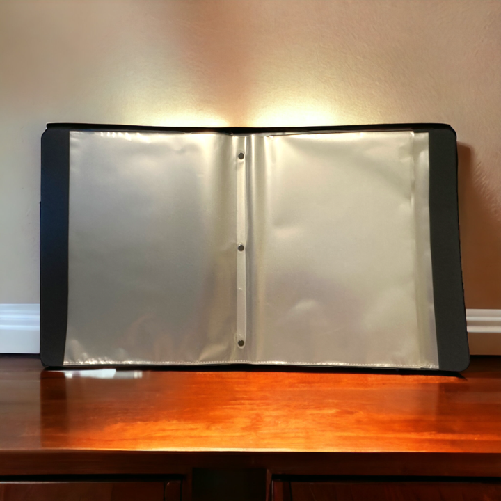 Student Pilot & Aviator Sturdy Binder with Penholder, Display Book with pre-structured TABs (A4, 80-Page)