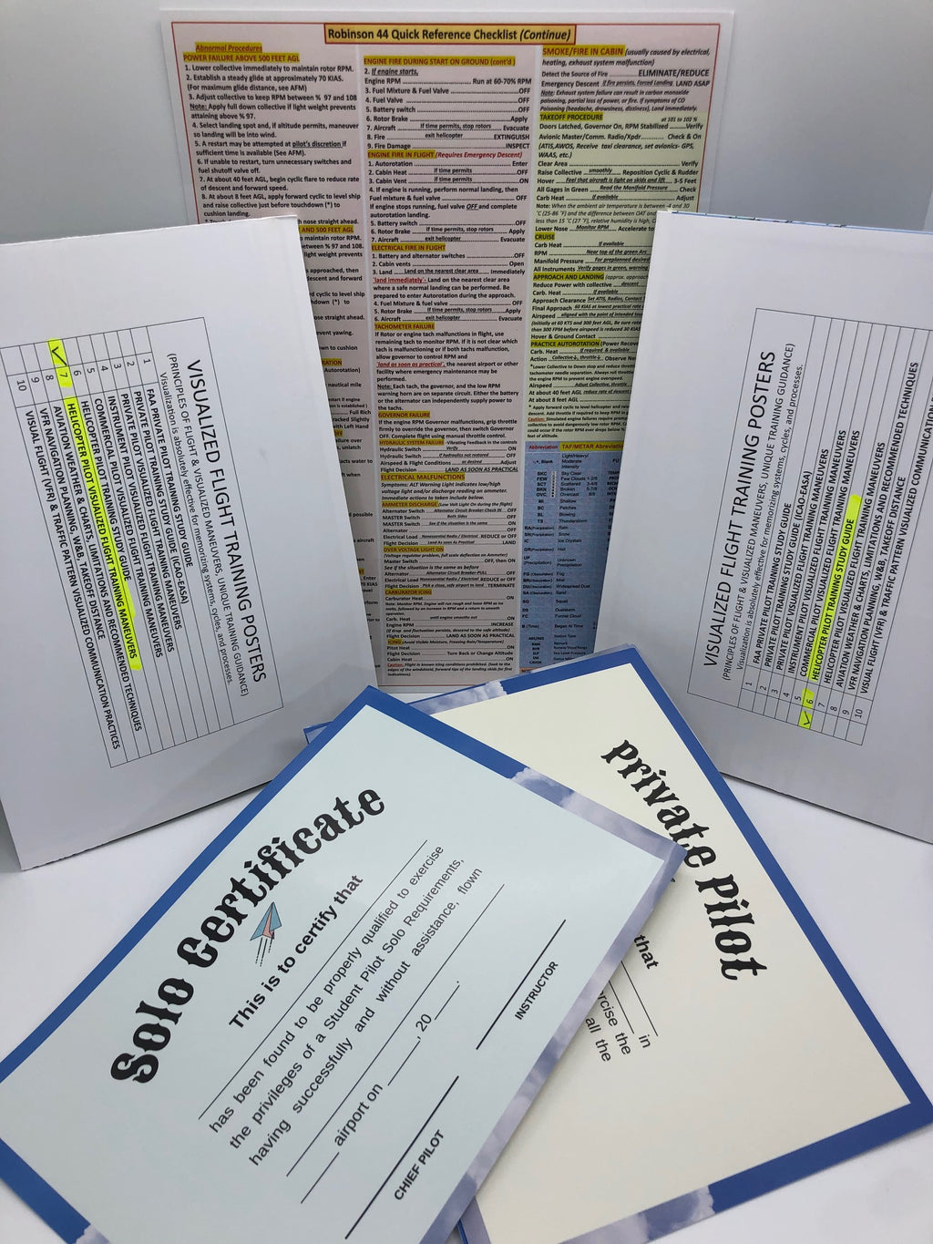 Robinson 44 (R44) Helicopter Flight Training Bundle