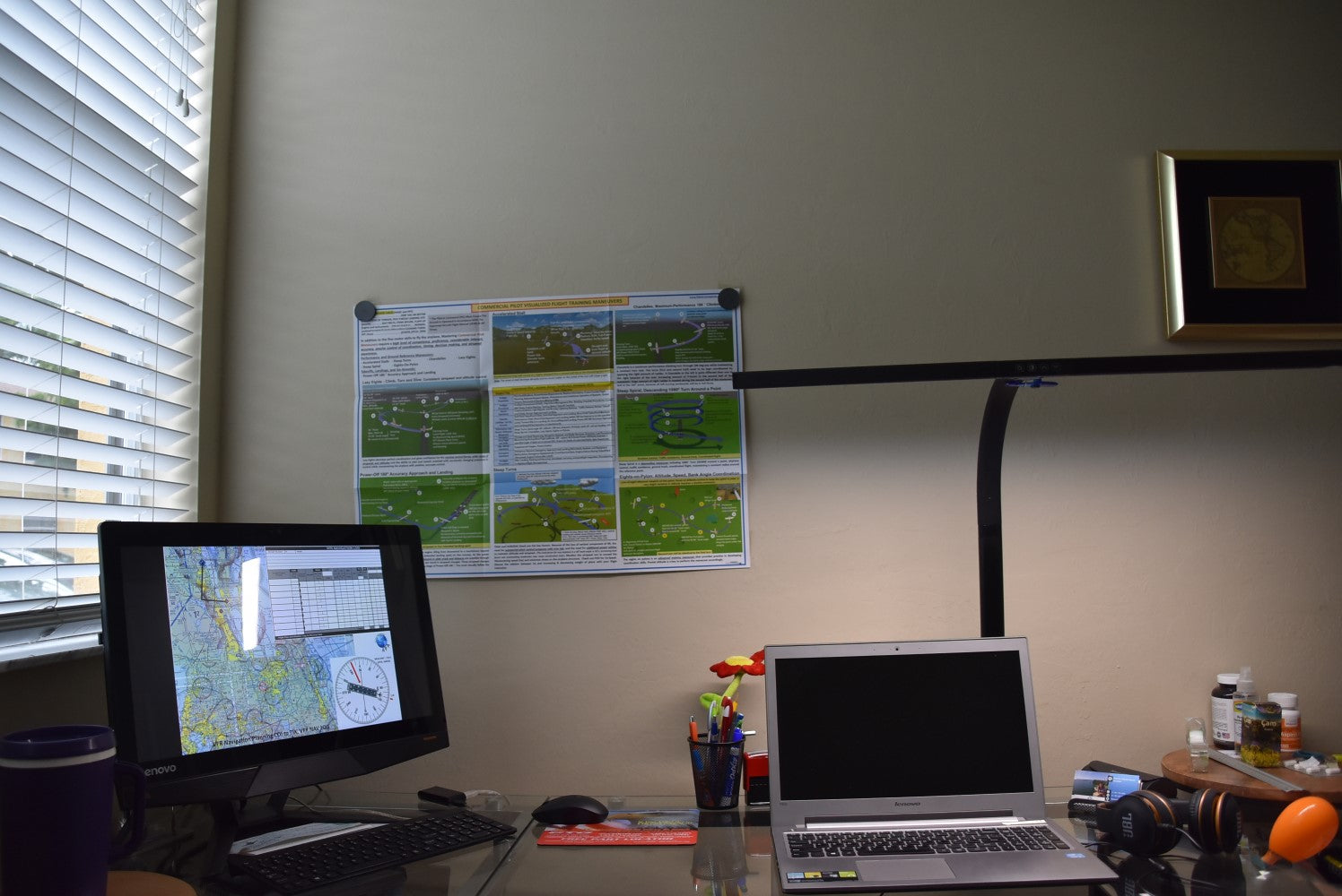 Commercial Pilot Visualized Flight Training Maneuvers. (Poster, Size 27 x 19 In)