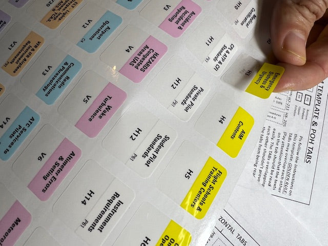 2026 FAR AIM  & POH Book TABs ALL IN ONE