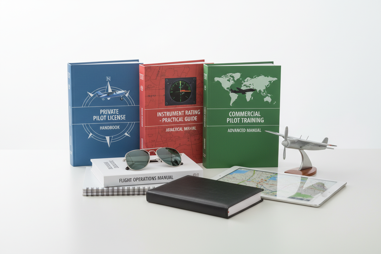 Pilot Training Study Guides as bundle